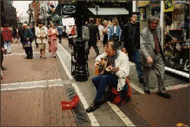 Busker, © 1995 H.-P. Detzner