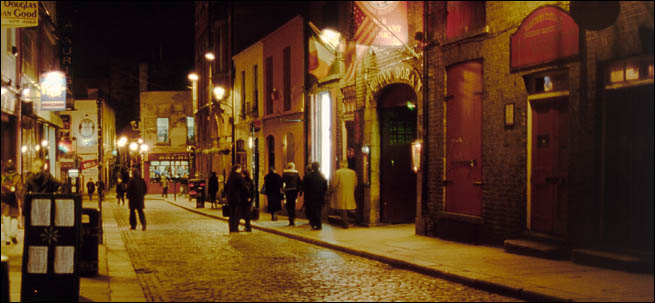 Dublin bei Nacht, © 1999 Juergen Kullmann