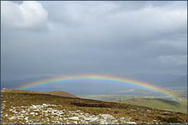 Regenbogen über Achill, © 2012 Juergen Kullmann