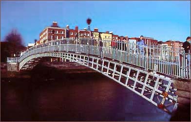 Halfpenny Bridge, © Jürgen Kullmann