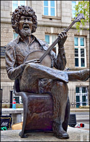 Luke Kelly Denkmal, © 2022 Juergen Kullmann