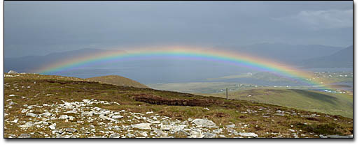 Regenbogen über Achill Island, © 2012 Juergen Kullmann