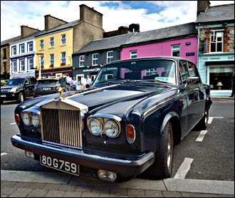 Rolls Royce in Clifden, © 2018 Jürgen Kullmann