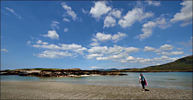 Glassilaun Beach, © 2018 Jürgen Kullmann