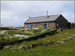 Cottage auf Omey Island, © 2008 Juergen Kullmann