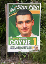 Wahlplakat in Irland 2009, © Juergen Kullmann